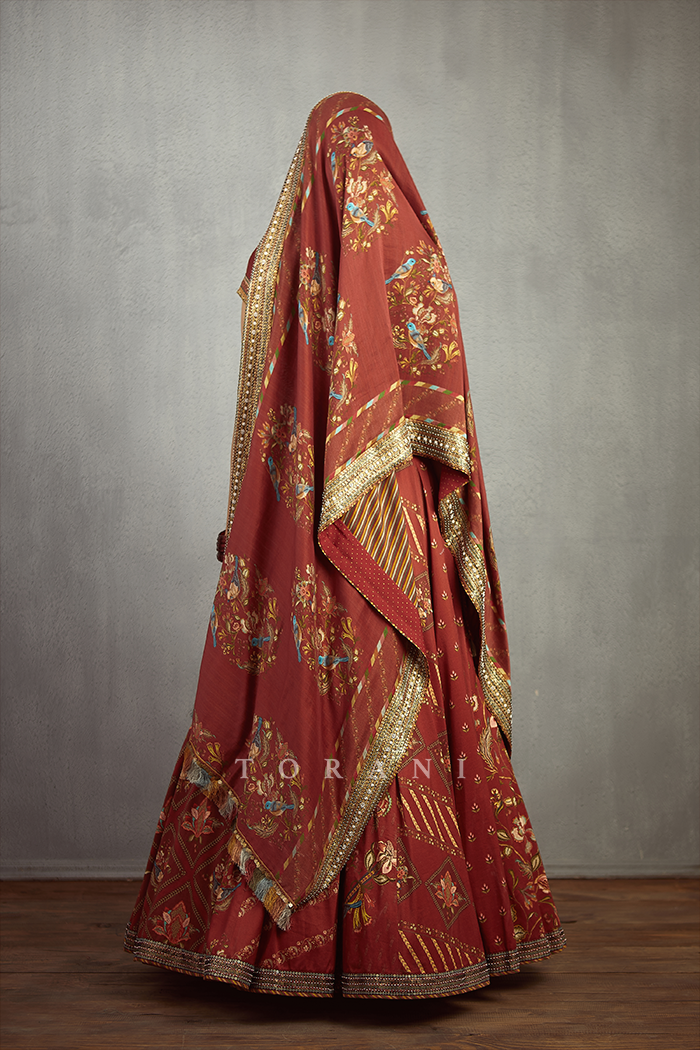 Gudhal Nandini Lehenga Set