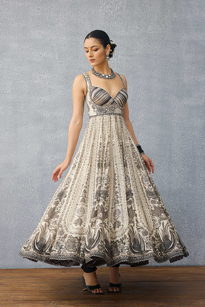 Kalamkari Sarika Anarkali Set