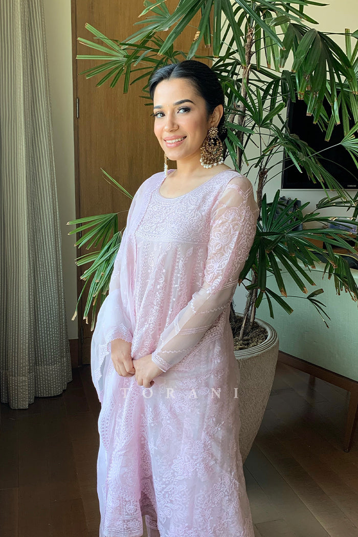 Jasmyn Kaur in our Bakaayan Paavni Kurta Set