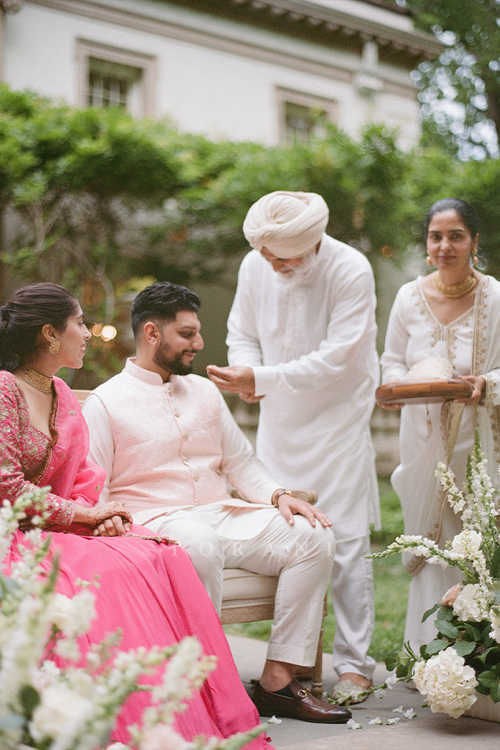 Galaxy Gill in our Custom Rang Rani Lehenga Set