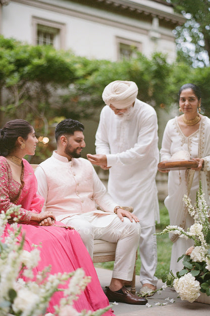 Galaxy Gill in our Custom Rang Rani Lehenga Set