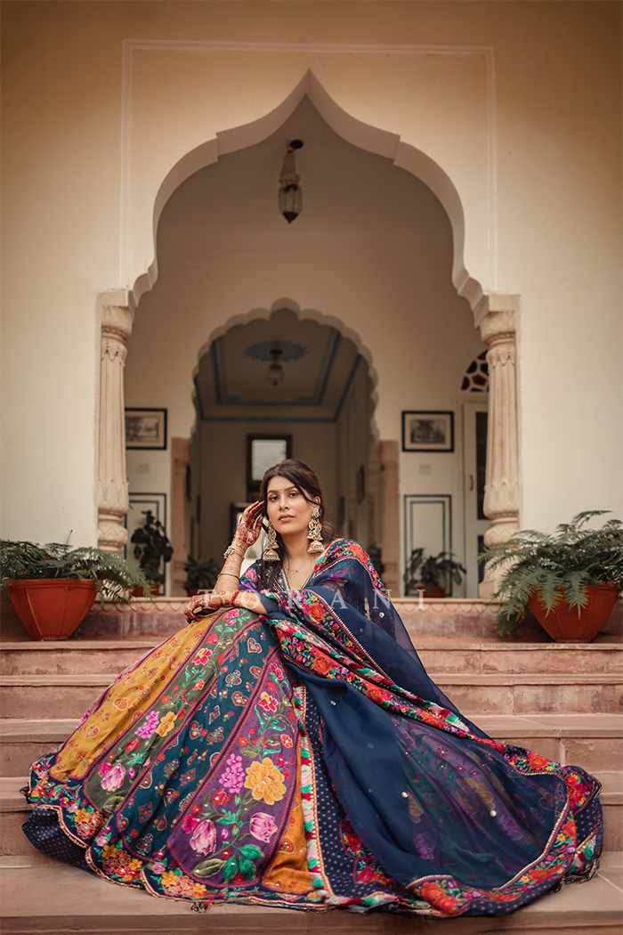 Aditi Bhatia In Our Dil Rang Zareen Anarkali Set