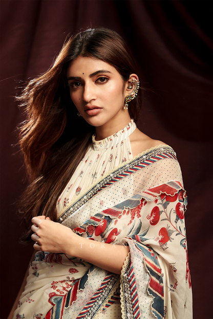 Sreeleela in our Coromandel Pravya Saree Set