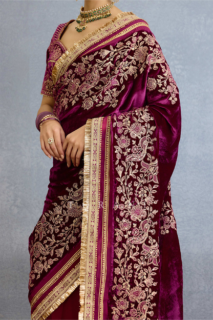 Shehtooti Makhmal Yashoda Saree