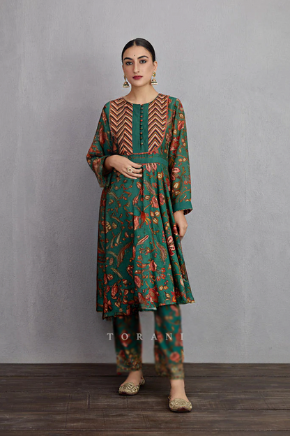 SALE - Sheesham Saba Anarkali Kurta