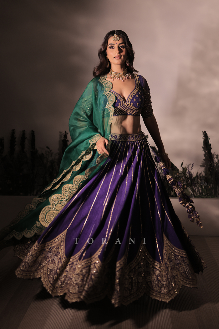 Aditi Mishra in our Aparajita Talat Lehenga Set