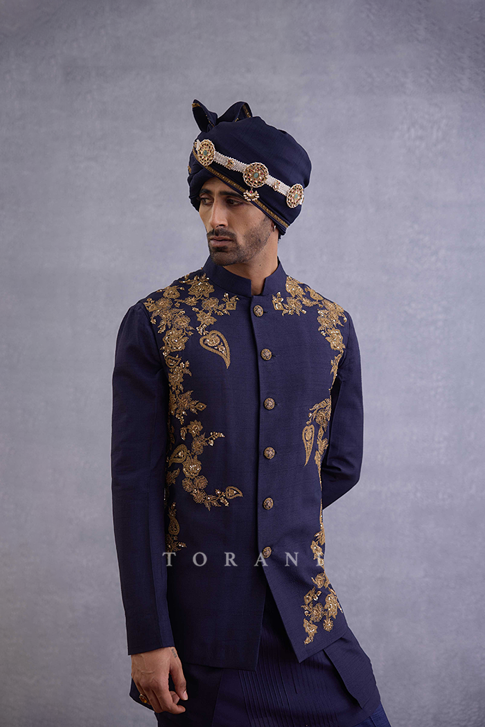Designer Bandi for Men | Stylish Bandi Jackets & Coats – Torani India