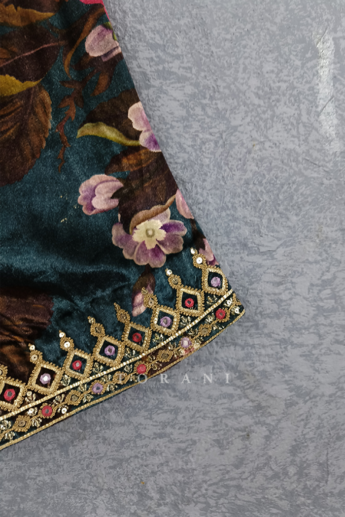 Sale- Shabnami Makhmal Nikhat Pants