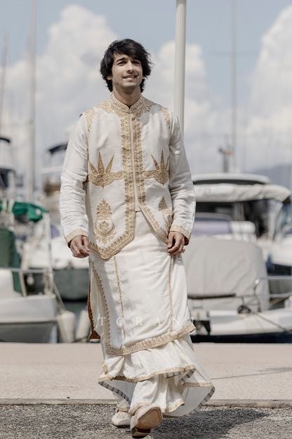 Shantanu Maheshwari in our Mogra Abhirath Dhoti Set