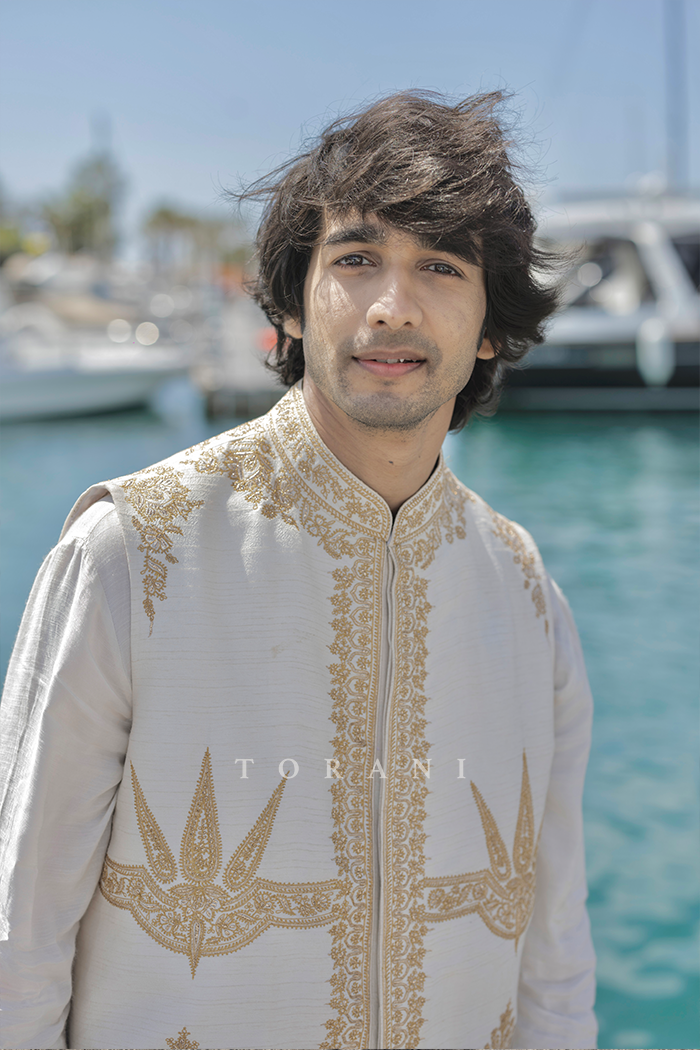 Shantanu Maheshwari in our Mogra Abhirath Dhoti Set