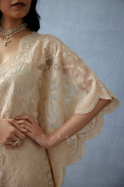 Badami Aqsa Kaftan Set