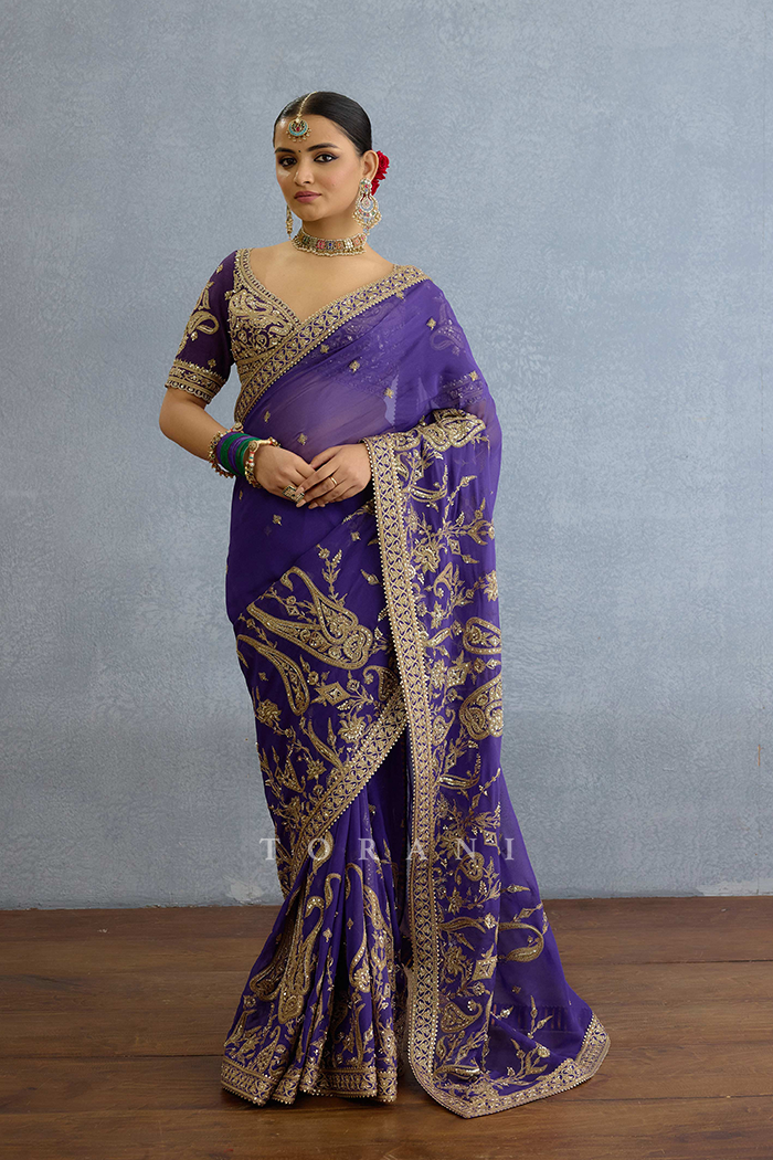 Raqse Manimati Saree