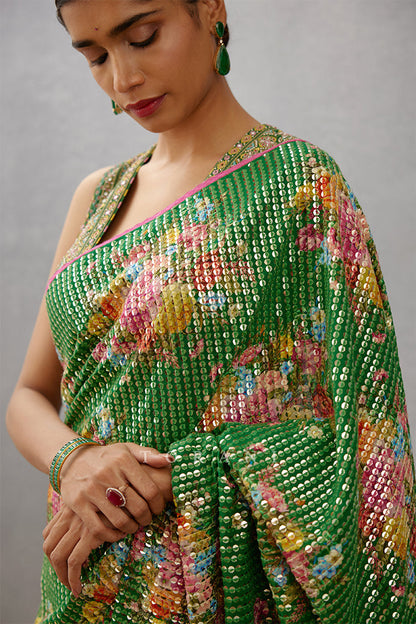 Panna Qasiba Sitara Saree