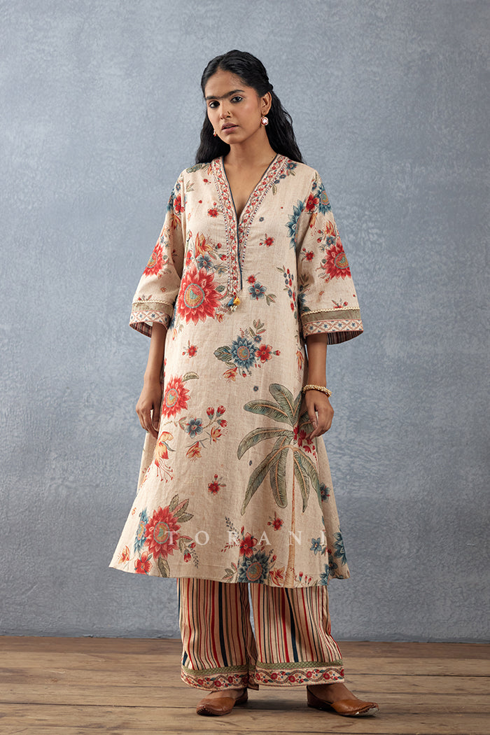 Badami Bahaar Kurta Set