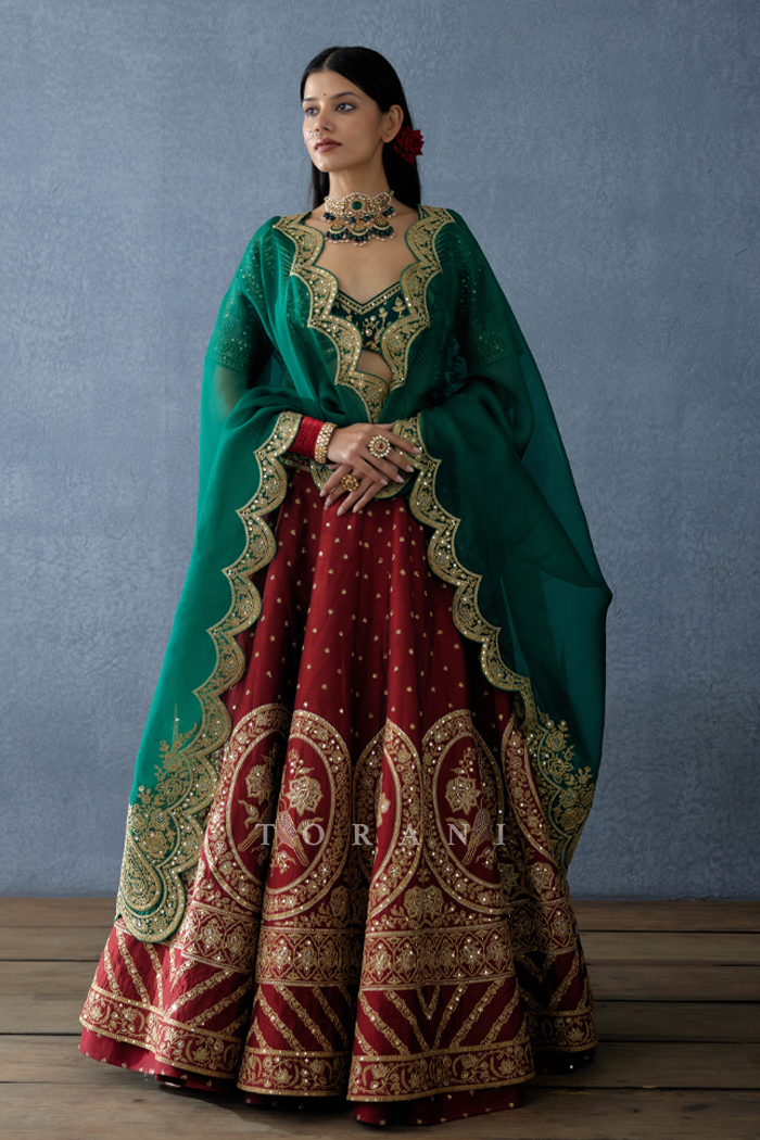 Rubaani Sadaf Lehenga Set