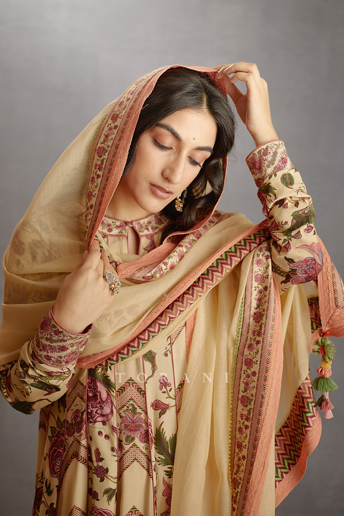 Kasturi Toral Anarkali Set