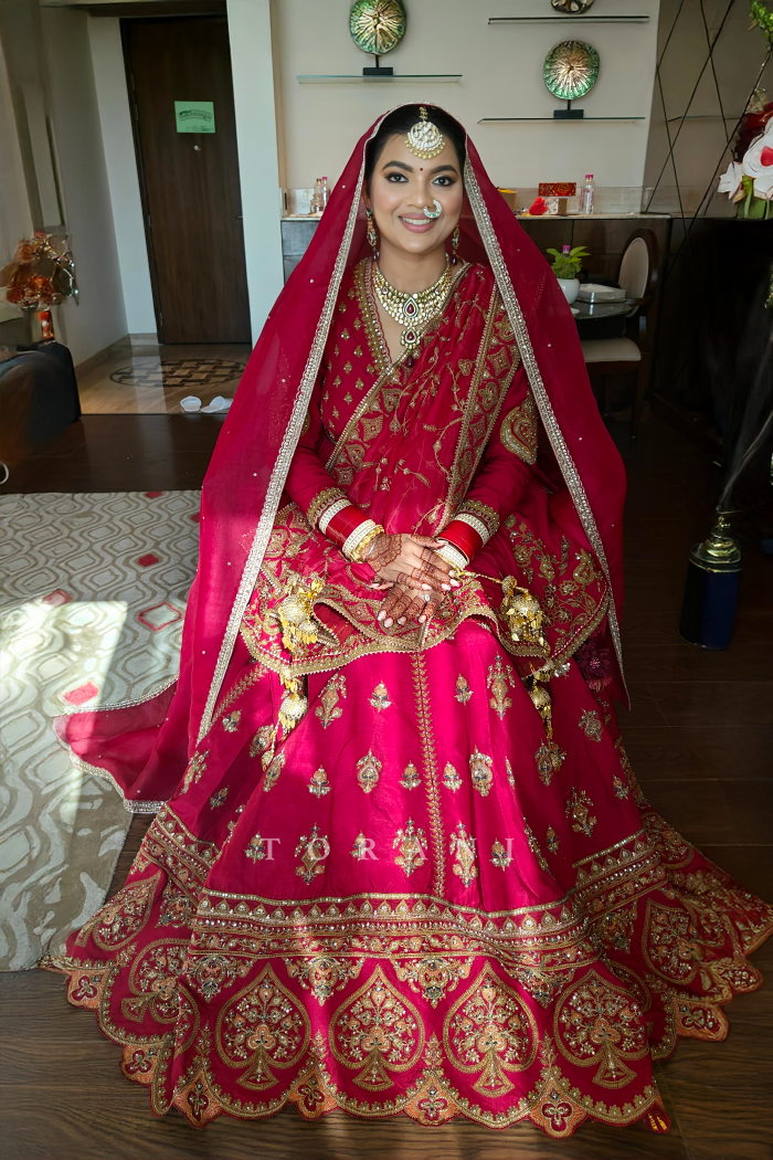 Smridhi Sajdeh In Our Shamse Reya Lehenga Set