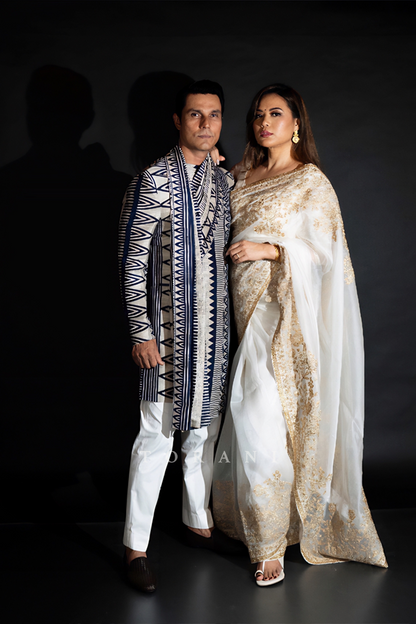 Lin Laishram In Our Gul-Bano Yashoda Saree Set