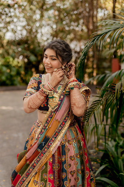 Nikita Gupta in our Dil Rangrez Jiya Lehenga Set