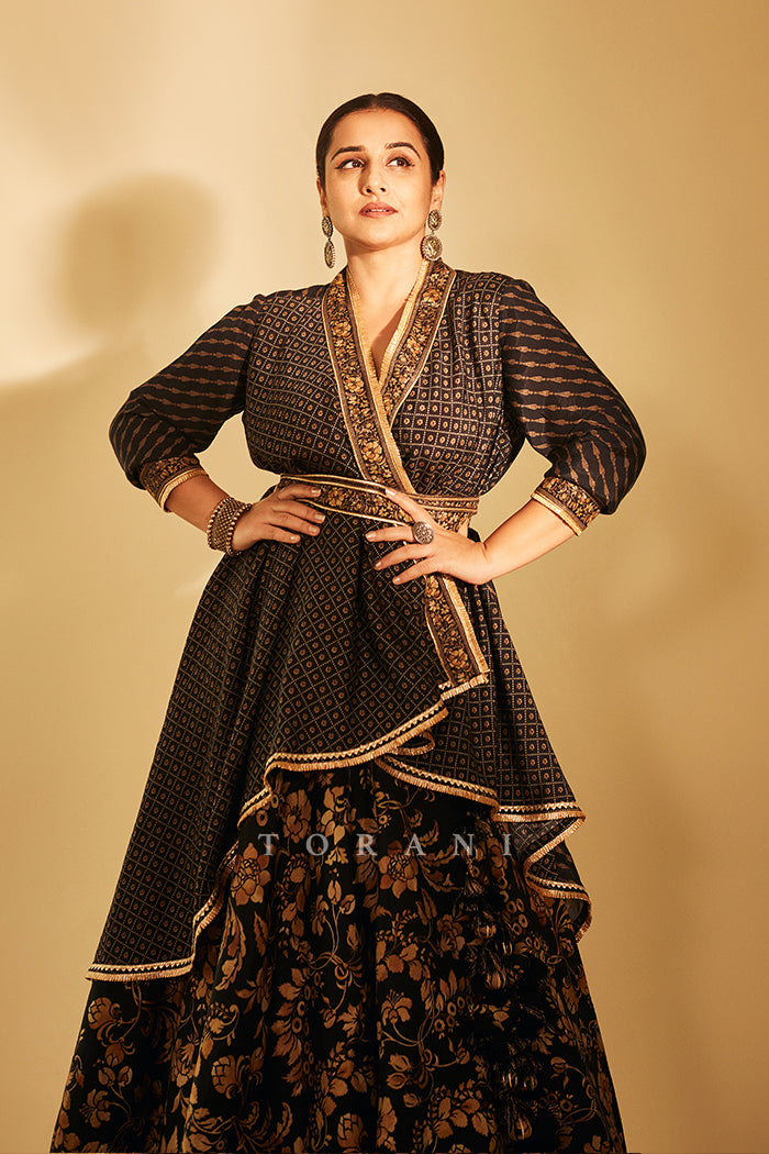 Vidya Balan In Our Gulghast Afsoon Lehenga Set