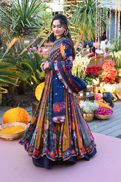 Tatva Thakkar in our Dil Rang Zareen Anarkali Set