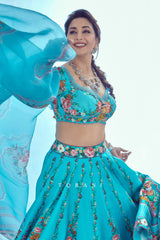BOLLYWOOD CELEB MADHURI DIXIT IN TORANI'S OUTFIT