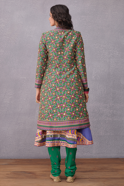 Panna Chakor Shamiyana Jacket