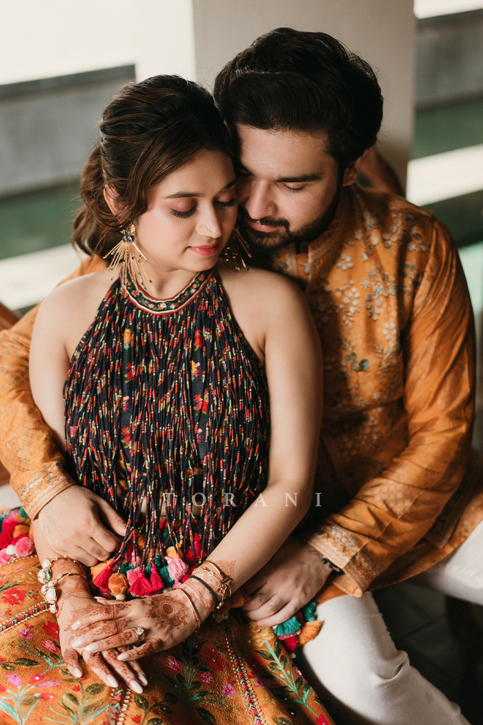 Anisha Mahajan in our Dil-Seher Jharonka Lehenga Set