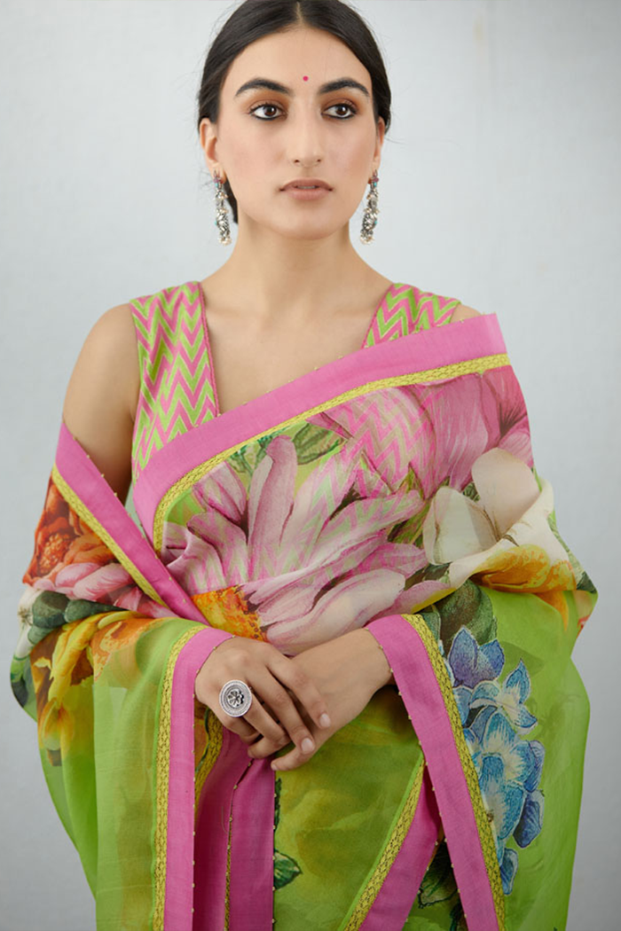 Angoori Leila Saree
