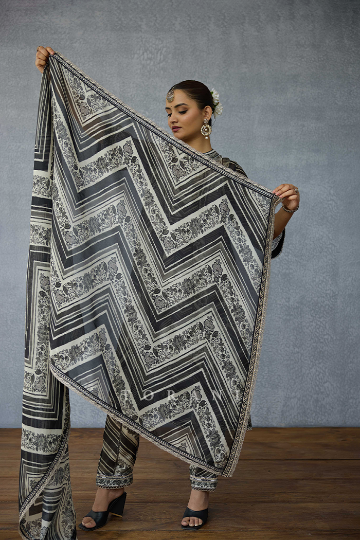 Kalamkari Asthika Odhni