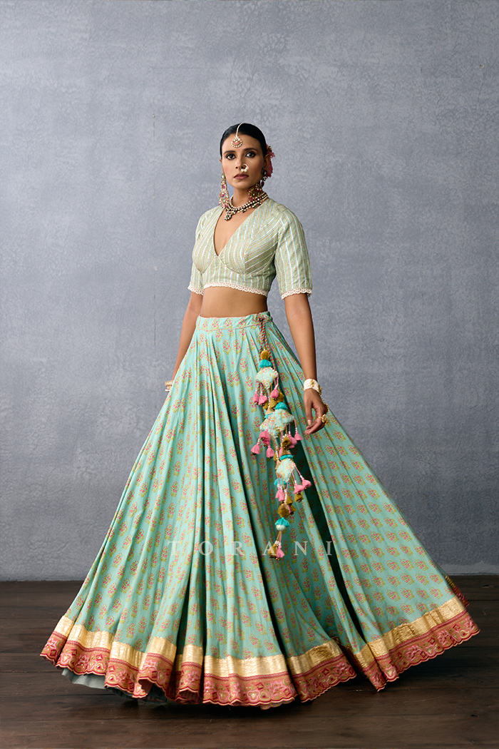 Neer-Kashish Kumuda Harika Lehenga Set