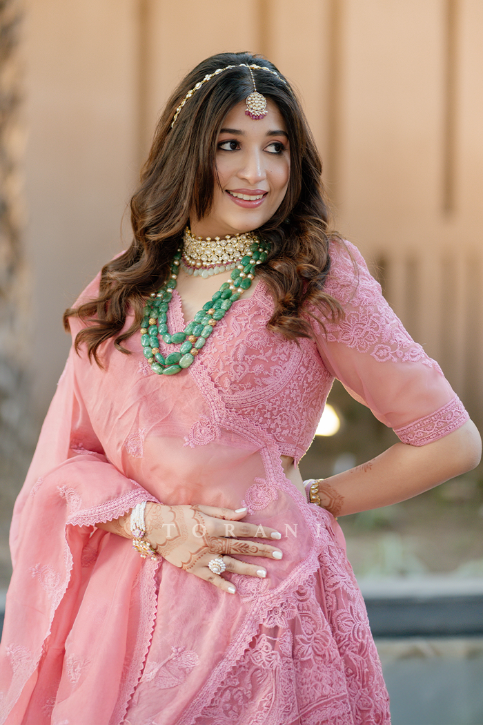 Ankita Arya in our Gulbaag Hansini Lehenga Set