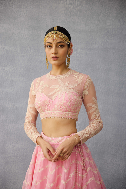 Gulaban Indira Lehenga Set