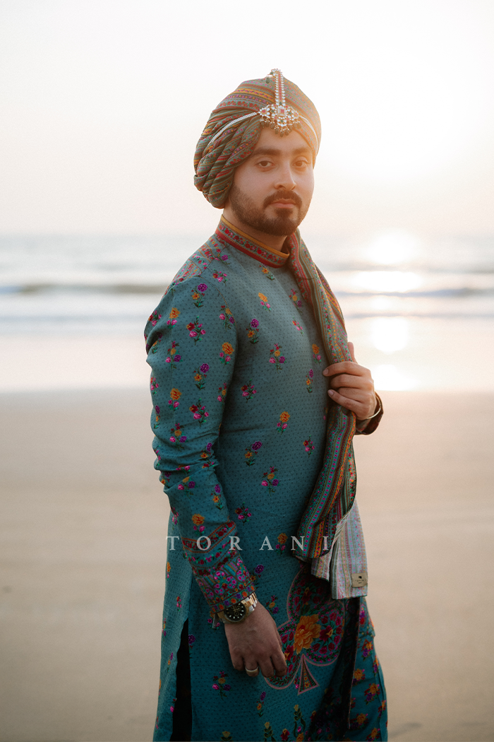 Aanchal Narang in our Dil Nawaz Mamun Kurta Set