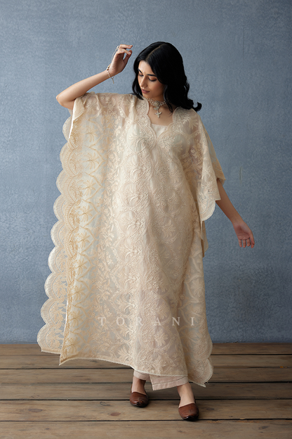 Badami Aqsa Kaftan Set