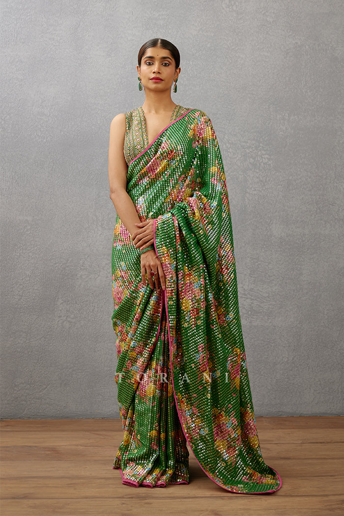 Panna Qasiba Sitara Saree