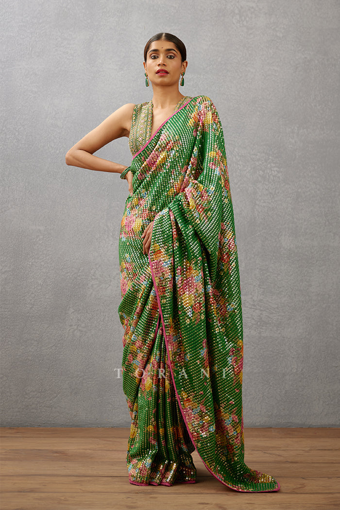 Panna Qasiba Sitara Saree