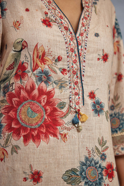 Badami Bahaar Kurta Set