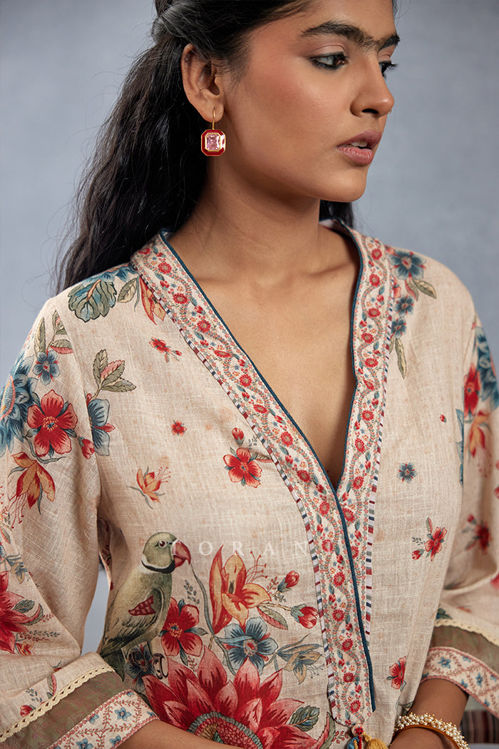 Badami Bahaar Kurta Set