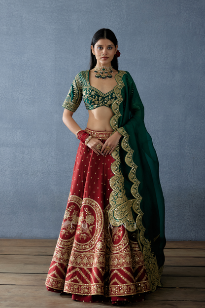 Rubaani Sadaf Lehenga Set