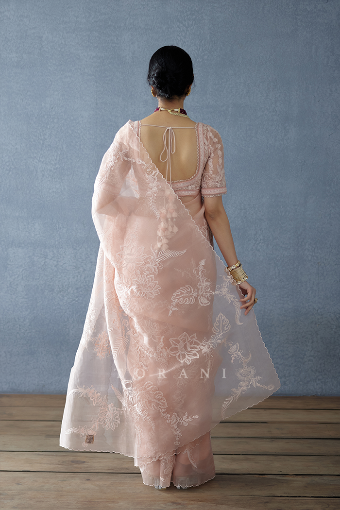 Kaner Pankhuri Saree