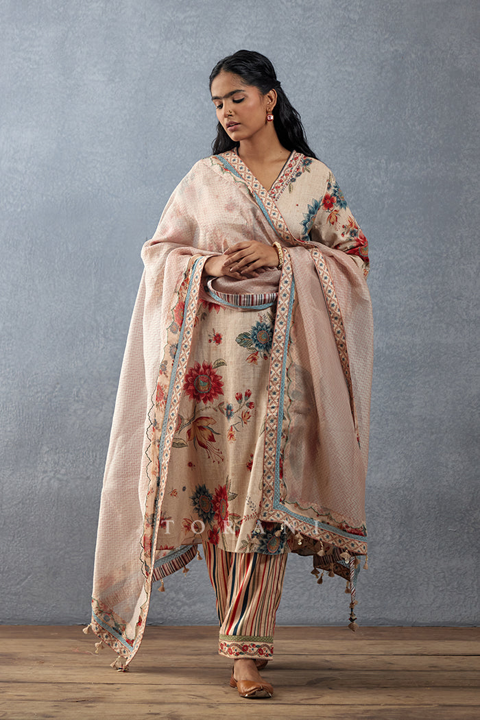 Badami Bahaar Kurta Set