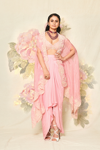 Gulaban Zuri Cape Set