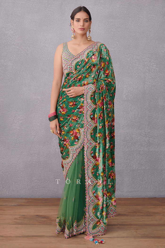 Panna Guldabri Saree