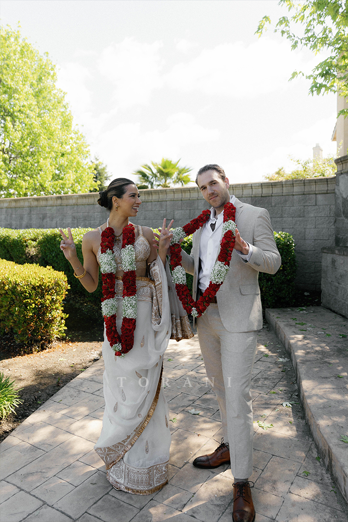 Sareena Merchant In Our Gul-Bano Amruta Idika Saree Set