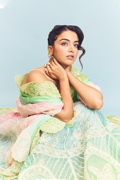 Wamiqa Gabbi in Our Custom Prakriti Ayra Lehenga Set