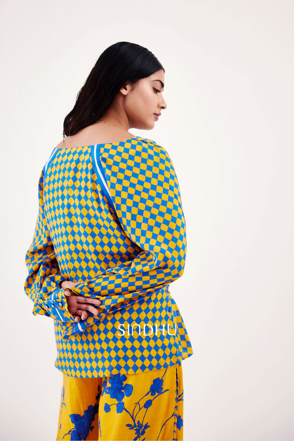 Tapi Checkered Top