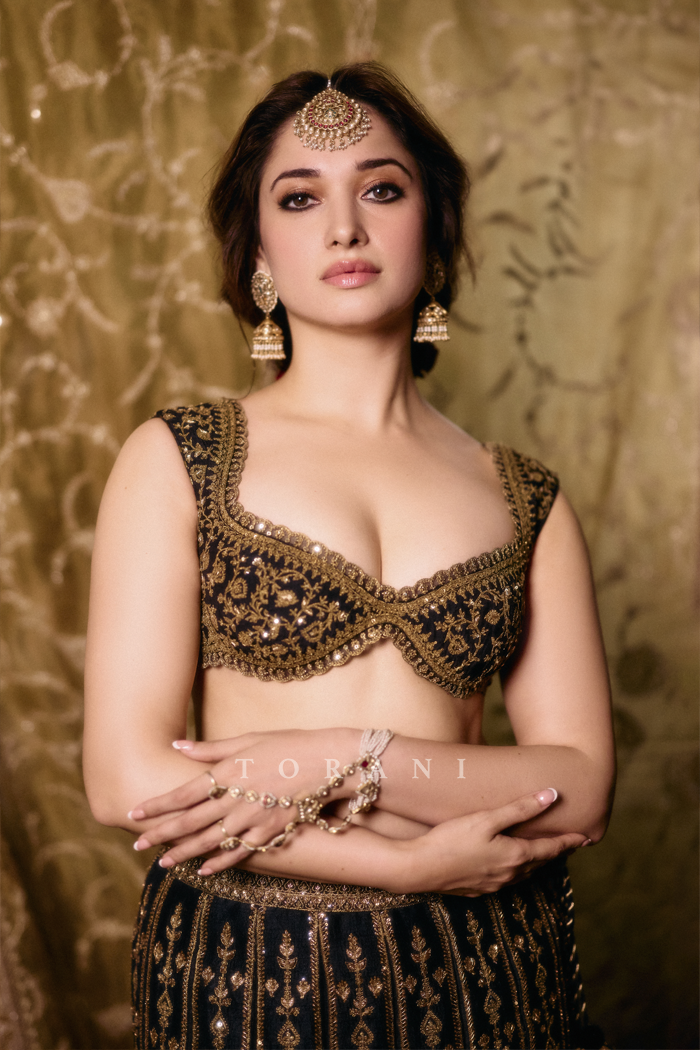 Tamannaah Bhatia In Our Bhadra Raani Lehenga Set