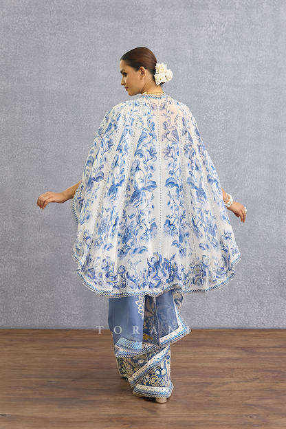 Neeli Kali Amogha Saree Set