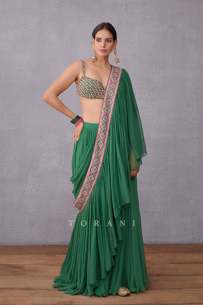 Panna Ikjot Saree